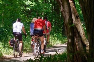recreatieve fietsers
