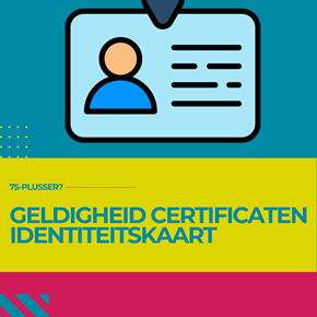 Nieuwe regeling identiteitskaarten75-plussers