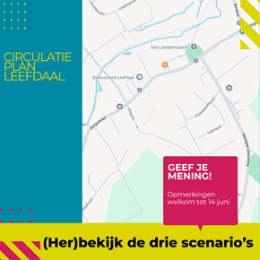 Circulatie Leefdaal - 3 scenario's