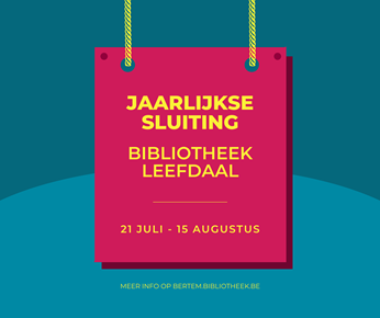 Zomersluiting bib Leefdaal