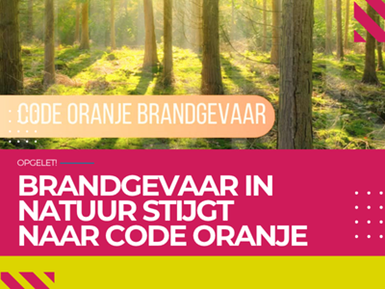 Code oranje brandgevaar