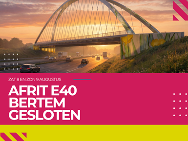 Heraanleg pechstroken E40 ter hoogte van boogbrug