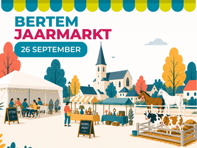Jaarmarkt Bertem 26 september 2026