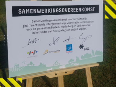 Samenwerkingsovereenkomst intergemeentelijke Woonstudie Walden