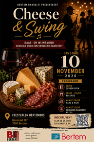 Cheese & Swing - Bertem Handelt! - 10 november 2026