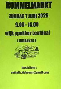 foto: Rommelmarkt Wijk Opakker