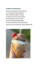 Lekkere verwennerij